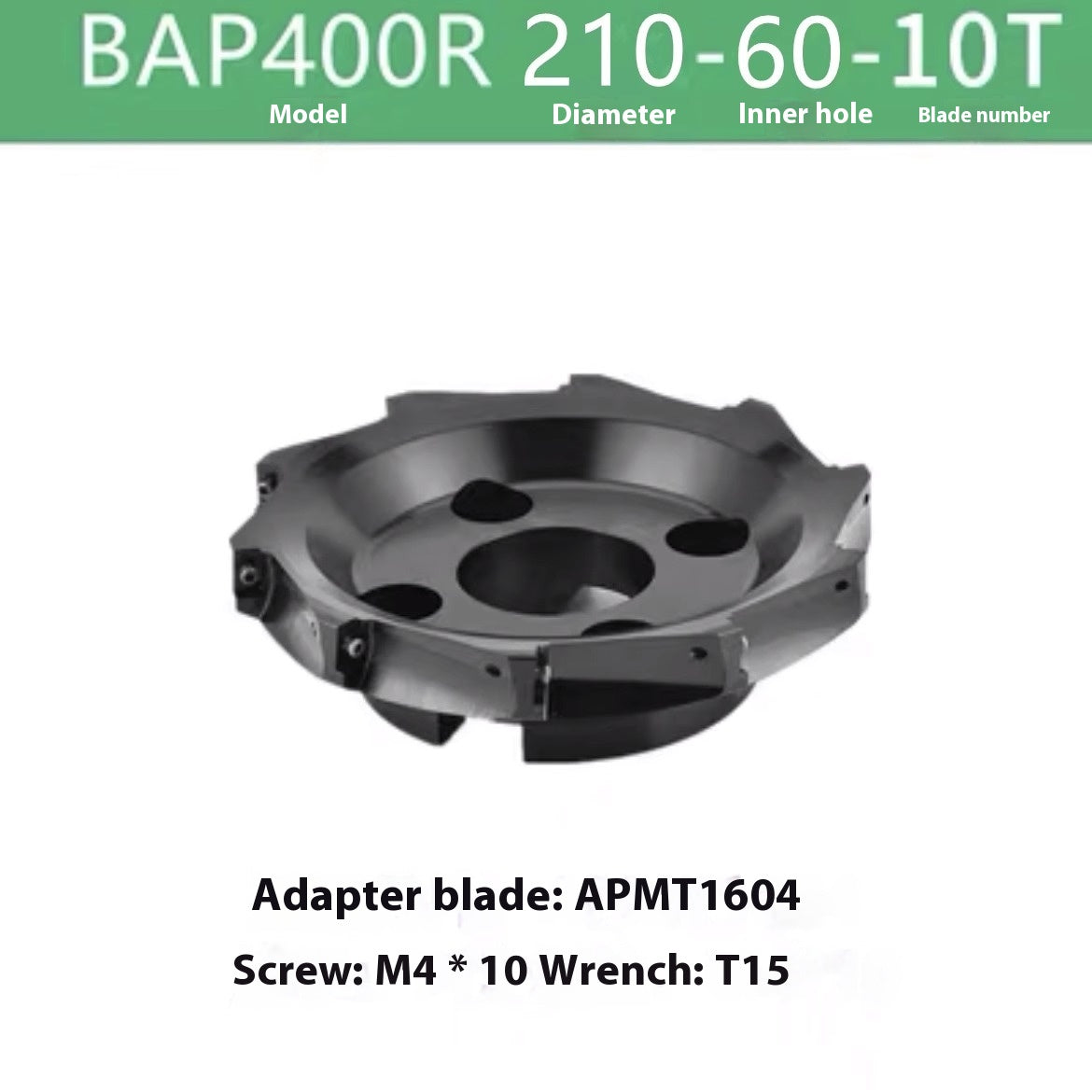 2076-CNC 90 degree right-angle BAP300R/400R milling cutter head machining center 1604 cutter head non-standard 45 60 65 Shandong Denso Pricision Tools Co.,Ltd.